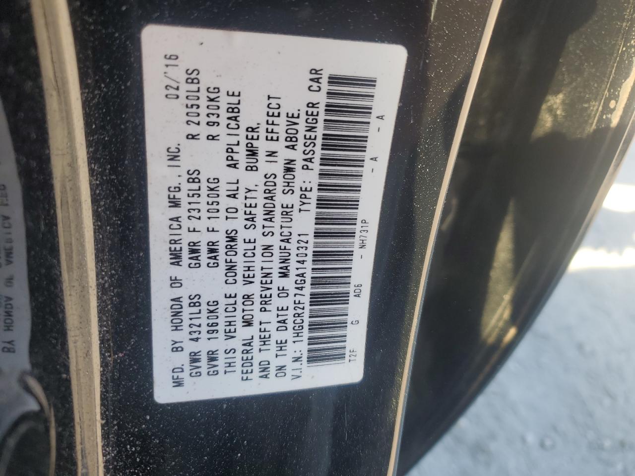 2016 Honda Accord - Image 13