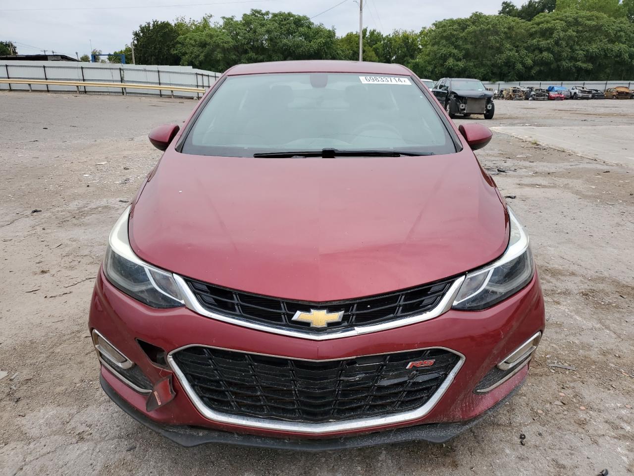 2017 Chevrolet Cruze Lt VIN: 1G1BE5SM0H7134137 Lot: 69833714