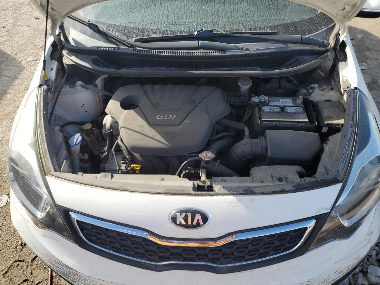 KNADN4A34E6354138 2014 Kia Rio Ex