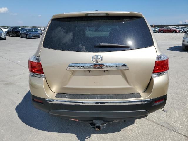  TOYOTA HIGHLANDER 2012 tan