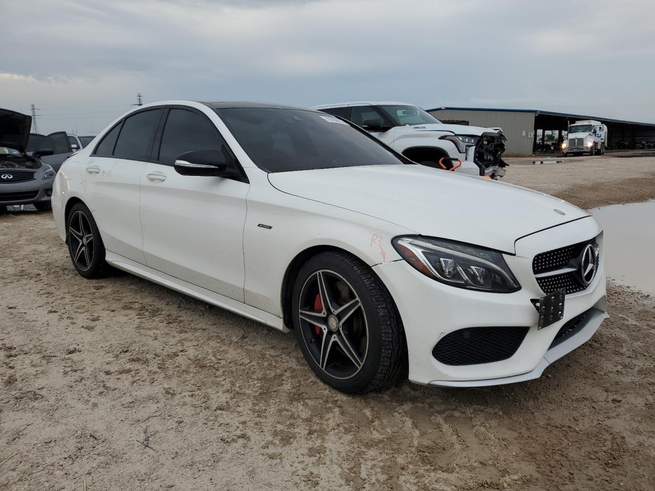 2016 Mercedes-Benz C 450 4Matic Amg VIN: 55SWF6EB4GU118083 Lot: 70186974