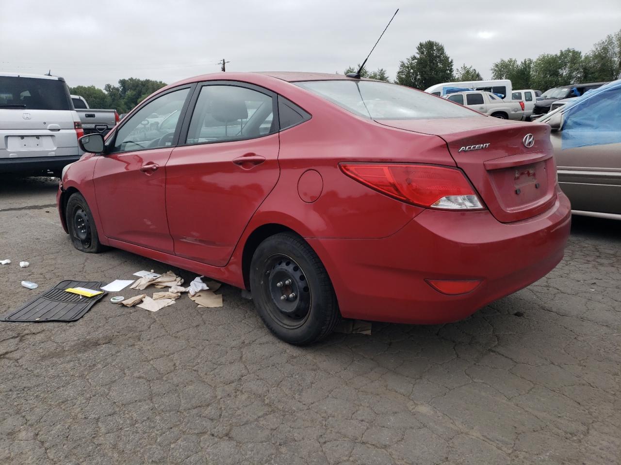 VIN KMHCT4AE7FU795390 2015 HYUNDAI ACCENT no.2