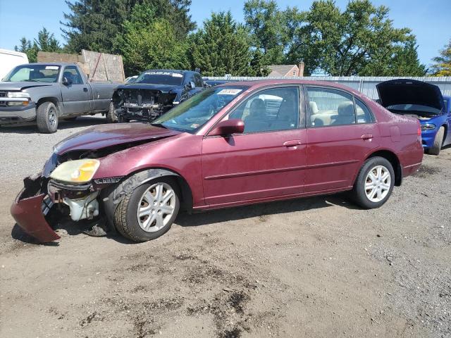 2003 Honda Civic Ex за продажба в Finksburg, MD - Front End