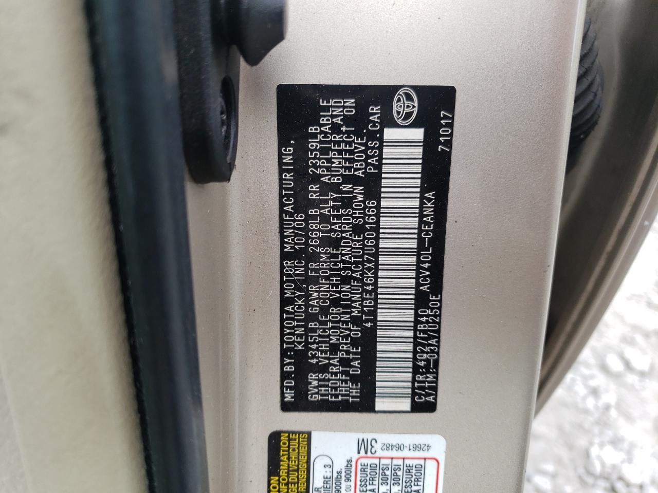 2007 Toyota Camry - Image 13