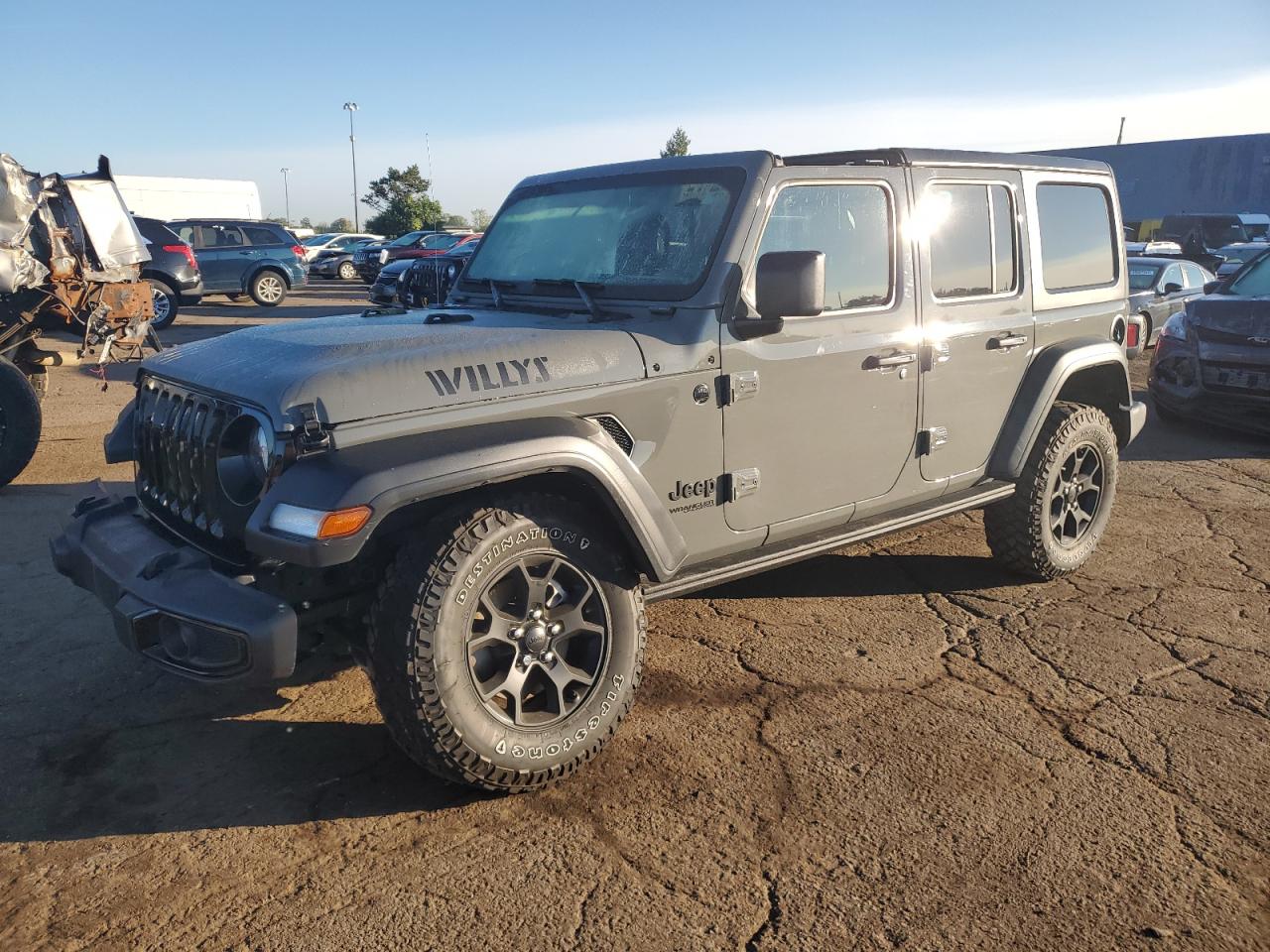 2021 Jeep Wrangler Unlimited Sport zu verkaufen in Woodhaven, MI - Undercarriage