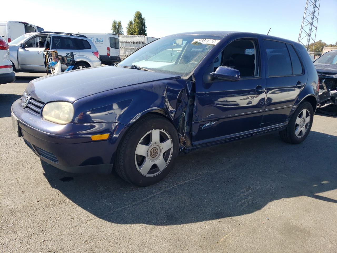 2003 Volkswagen Golf Gl Tdi VIN: 9BWFP61JX34077669 Lot: 72905254