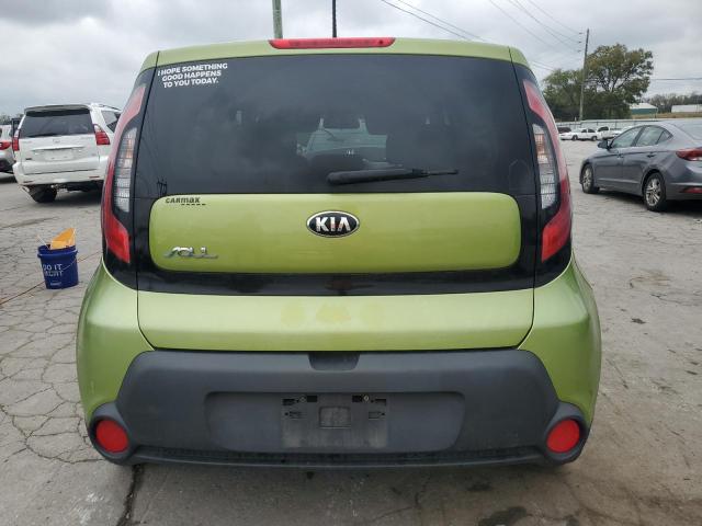  KIA SOUL 2015 Зелений