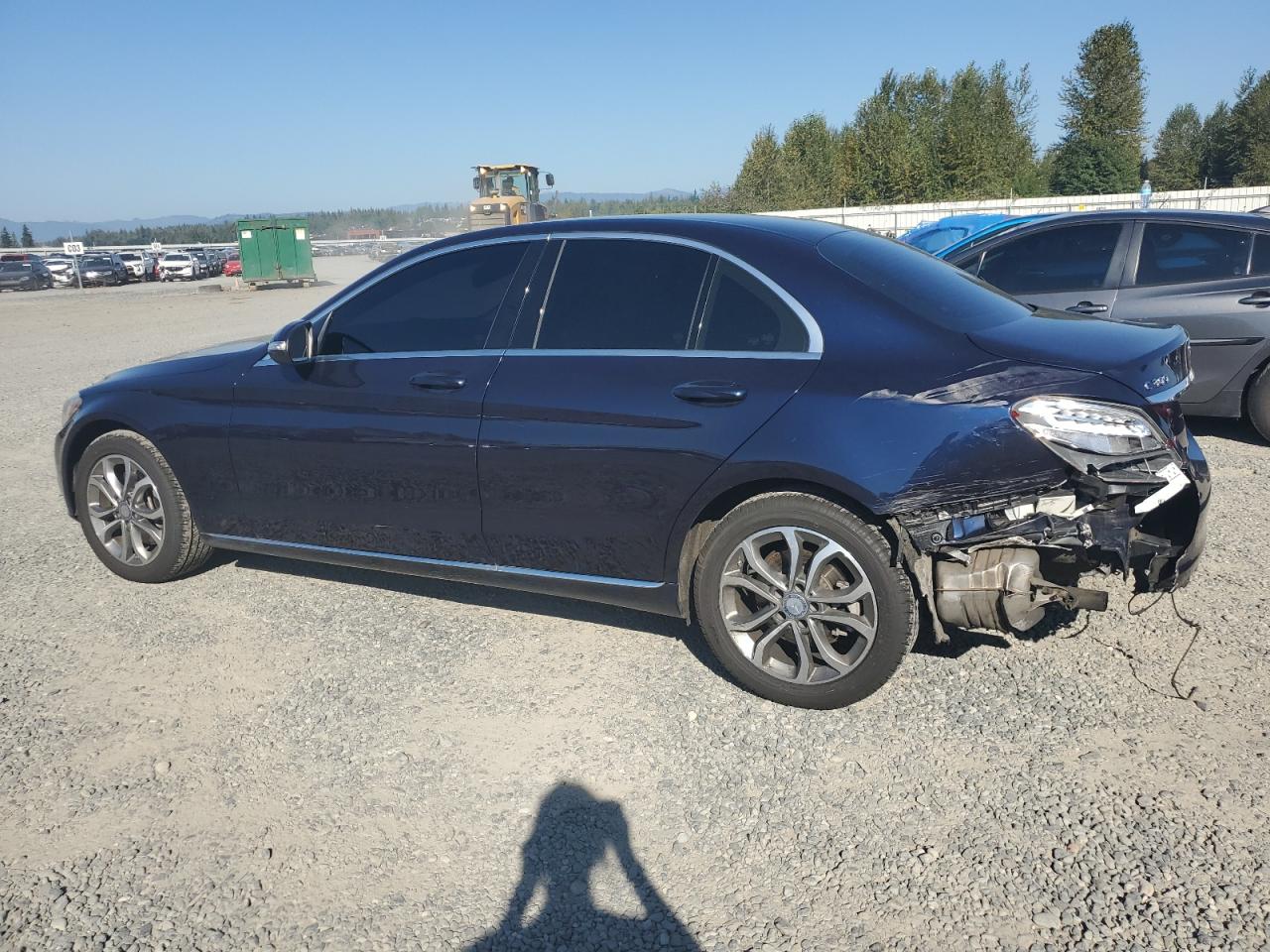 55SWF4KB8FU073740 2015 MERCEDES-BENZ C CLASS - Image 2