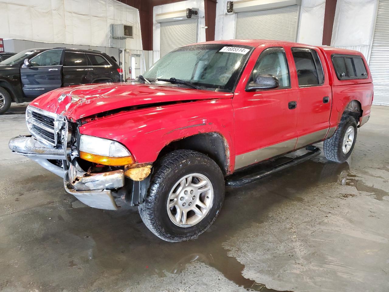 2004 Dodge Dakota Quad Slt VIN: 1D7HG48N54S509927 Lot: 71685514