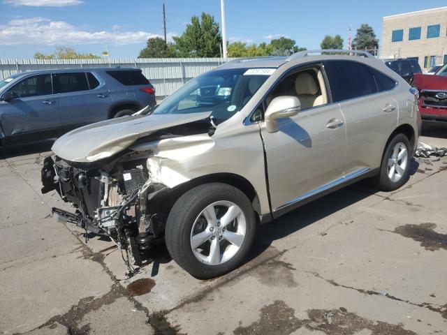  LEXUS RX350 2013 Золотий