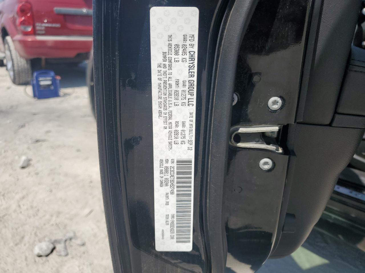 2013 Chrysler 300C VIN: 2C3CCAET9DH527490 Lot: 70822964