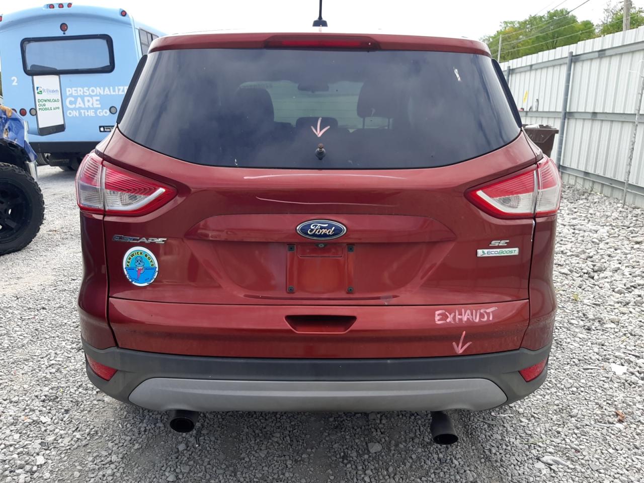 1FMCU0GX8FUA89480 2015 Ford Escape Se