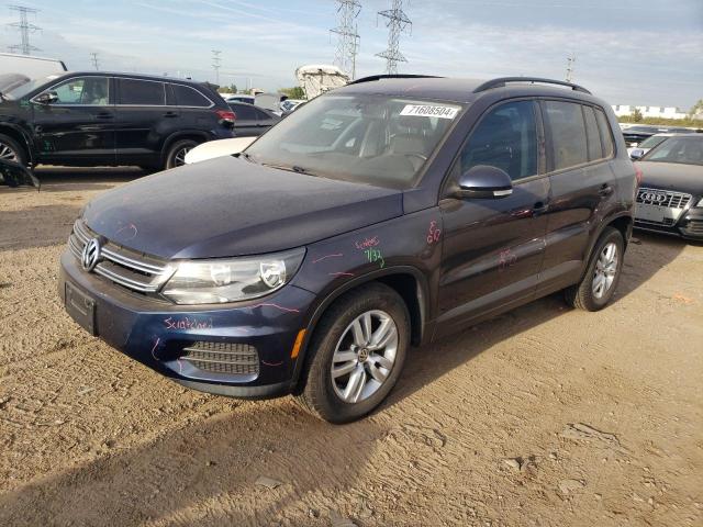  VOLKSWAGEN TIGUAN 2016 Синій