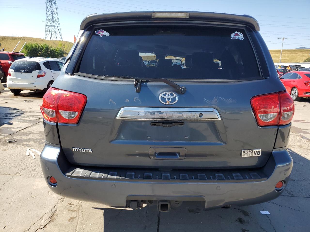 2008 Toyota Sequoia Limited VIN: 5TDBY68A78S015623 Lot: 70335564