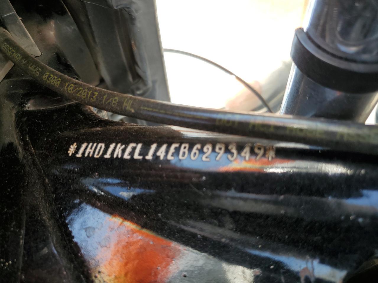 2014 Harley-Davidson Flhtk Electra Glide Ultra Limited VIN: 1HD1KEL14EB629349 Lot: 72549344