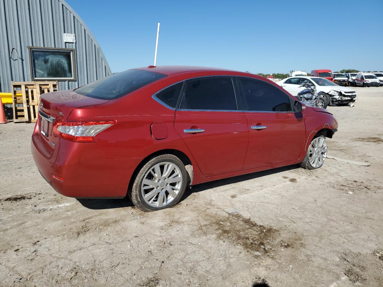 VIN 3N1AB7APXDL699166 2013 NISSAN SENTRA no.3