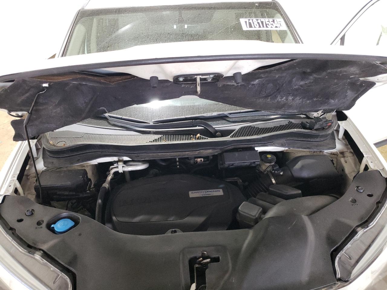 2017 Honda Pilot Exl VIN: 5FNYF6H58HB076843 Lot: 71817554