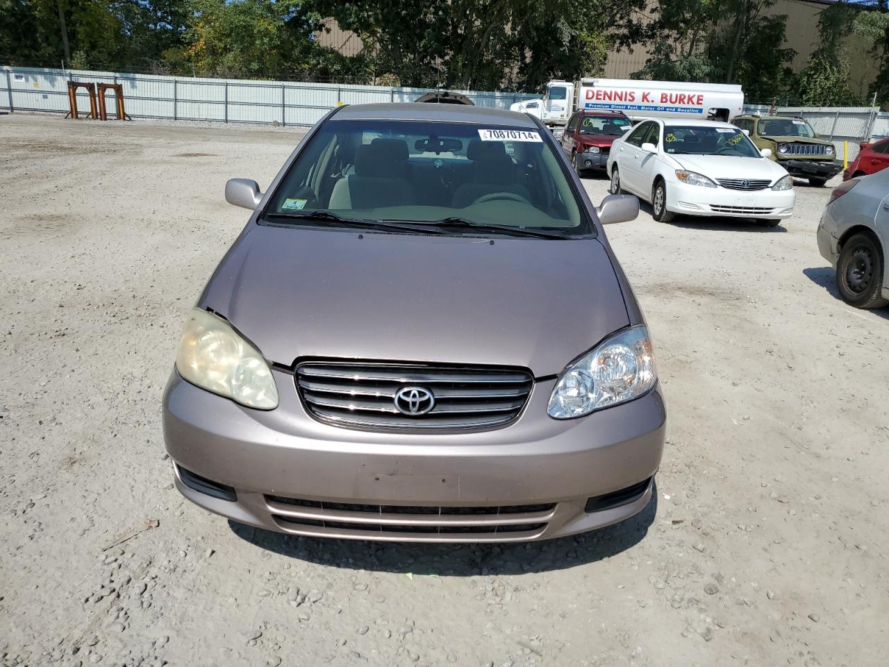 2003 Toyota Corolla Ce VIN: 1NXBR32E33Z180088 Lot: 70870714