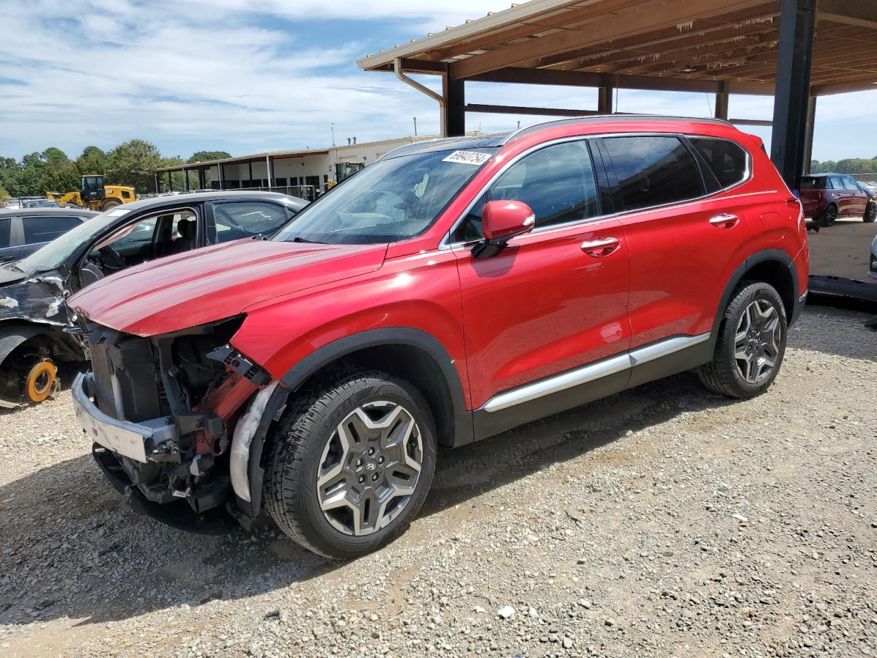 2021 Hyundai Santa Fe Limited VIN: 5NMS4DAL9MH343392 Lot: 69943754