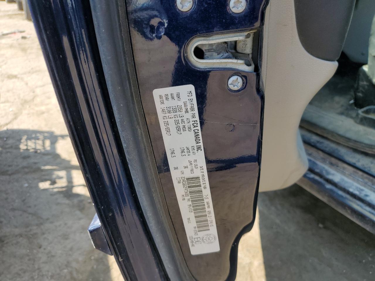 2015 Dodge Grand Caravan Se VIN: 2C4RDGBG2FR734393 Lot: 72059034