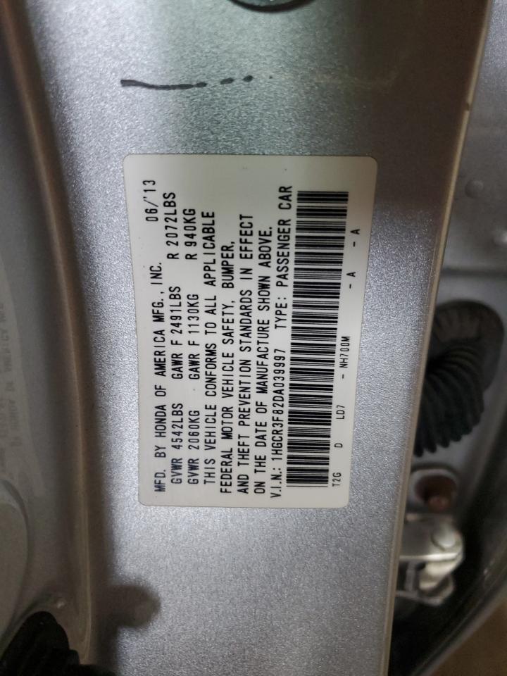 1HGCR3F82DA039997 2013 Honda Accord Exl