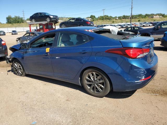  HYUNDAI ELANTRA 2016 Granatowy