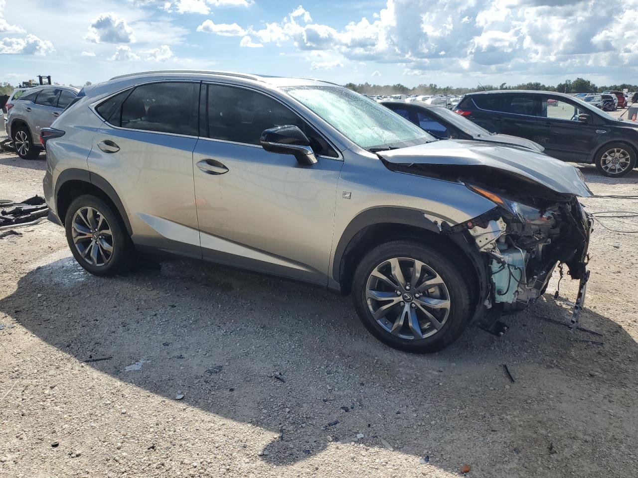 VIN JTJSARBZXM2200137 2021 LEXUS NX no.4