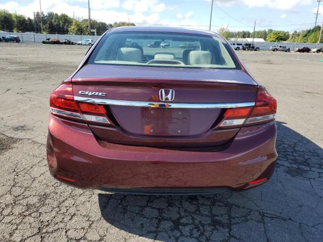  HONDA CIVIC 2014 Burgundy