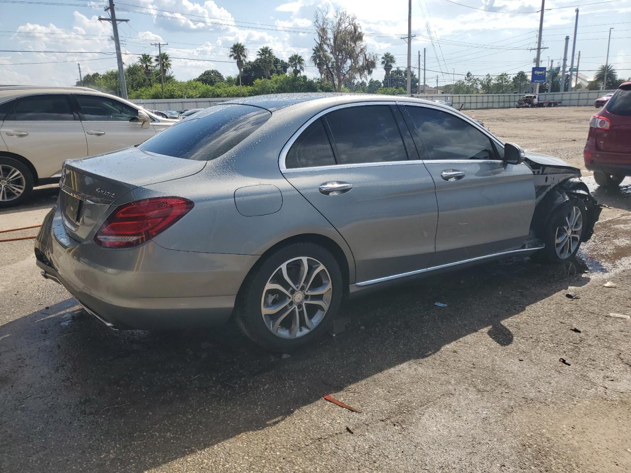 VIN 55SWF4KB7FU035352 2015 MERCEDES-BENZ C-CLASS no.3