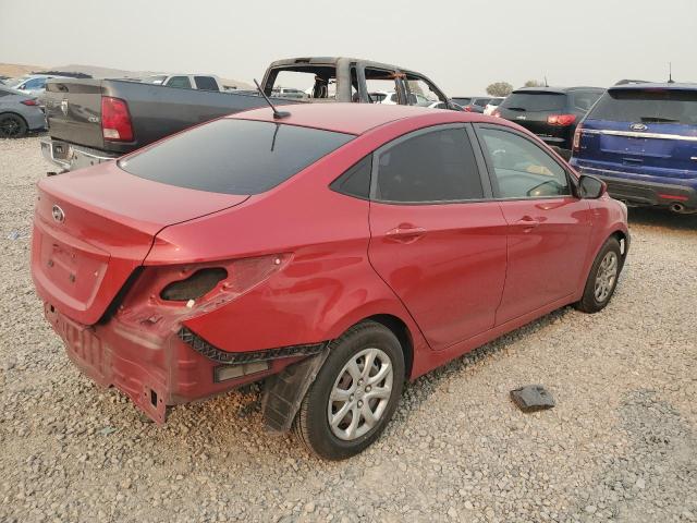  HYUNDAI ACCENT 2013 Red