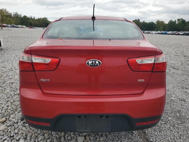  KIA RIO 2015 Czerwony