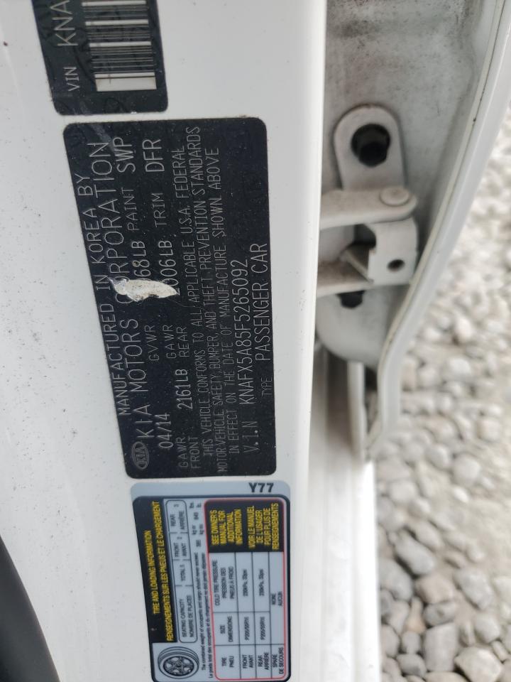 KNAFX5A85F5265092 2015 KIA FORTE - Image 14