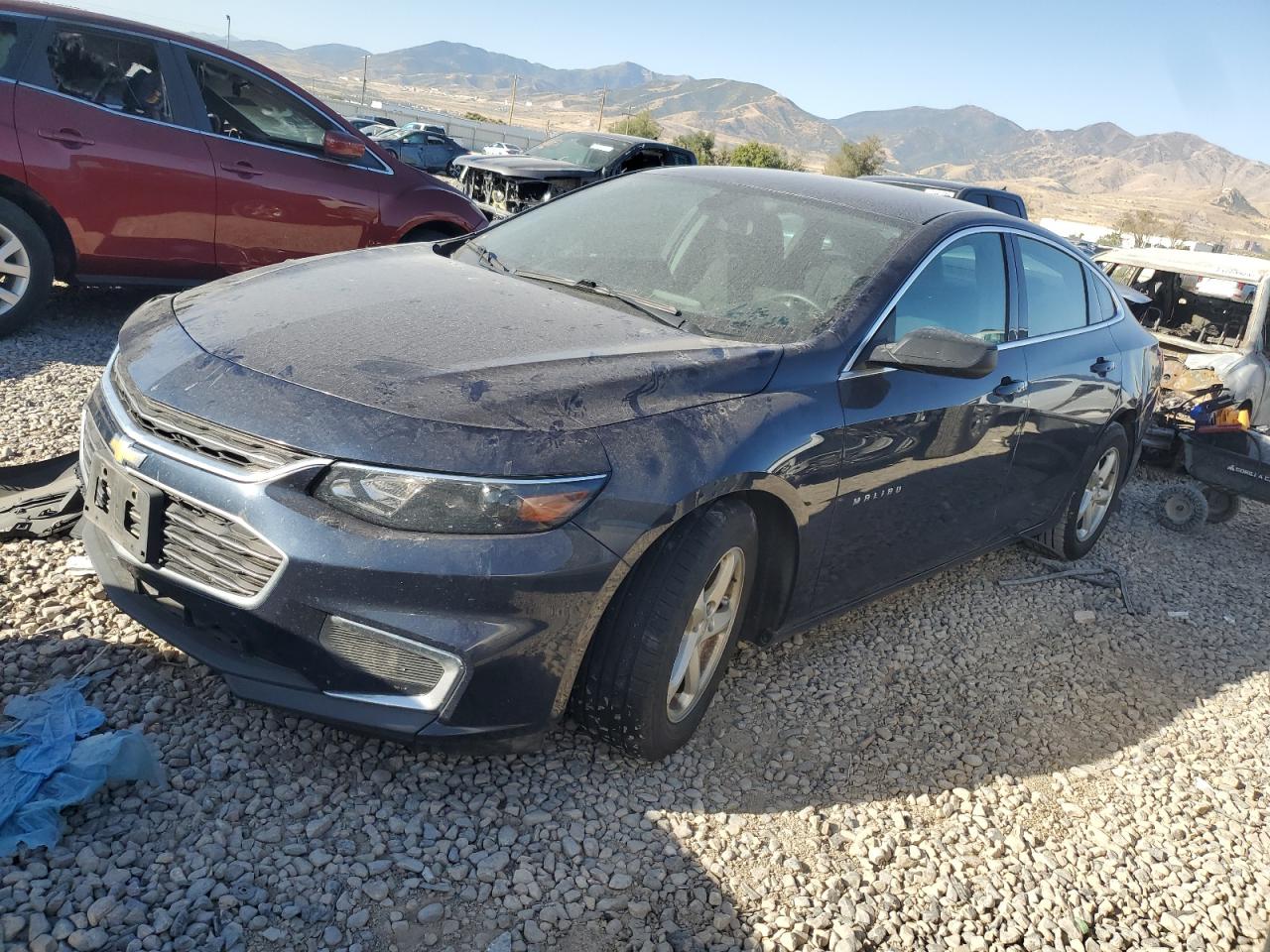 VIN 1G1ZB5ST0HF126687 2017 CHEVROLET MALIBU no.1