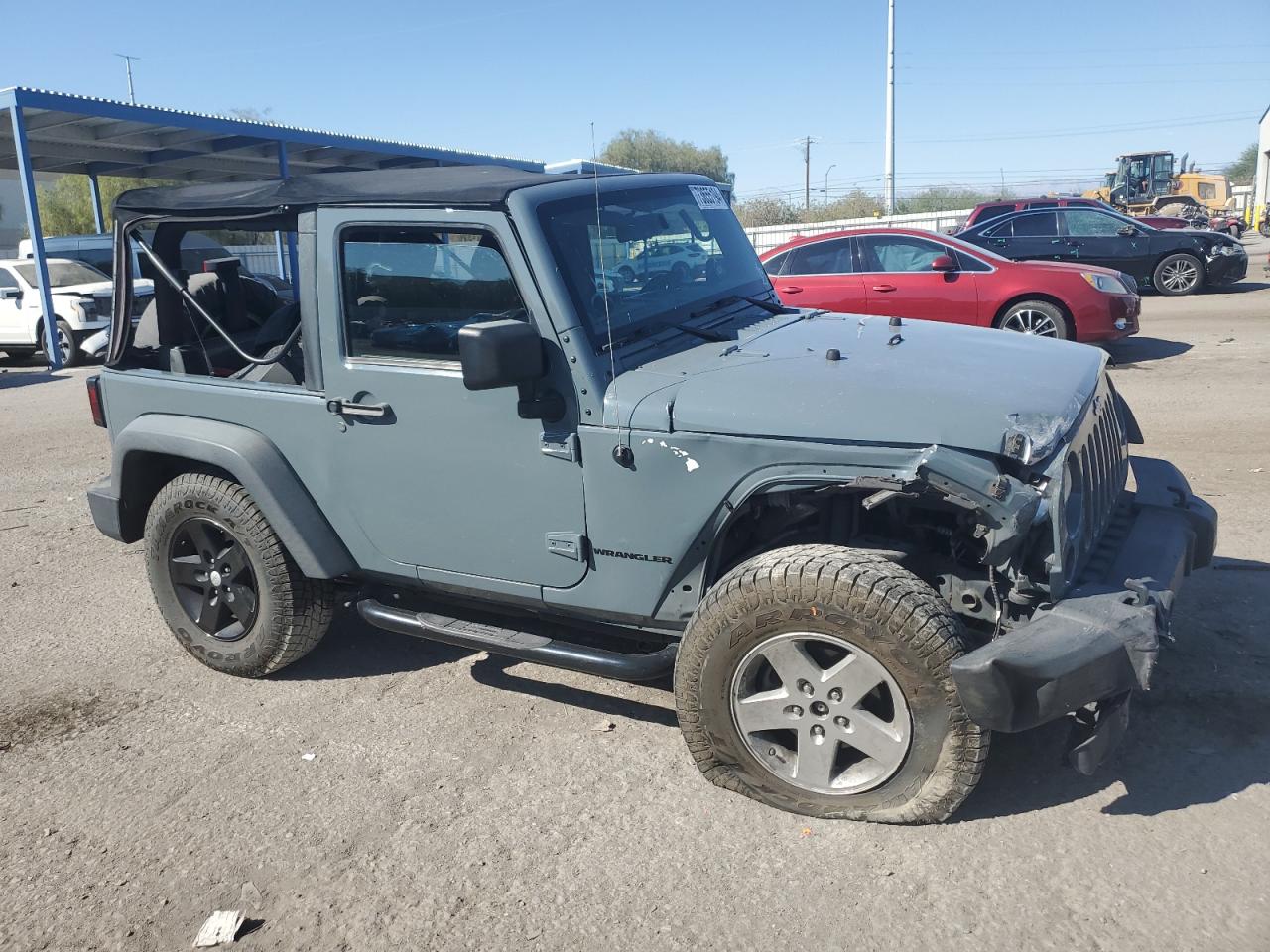 VIN 1C4GJWAG8EL259142 2014 JEEP WRANGLER no.4