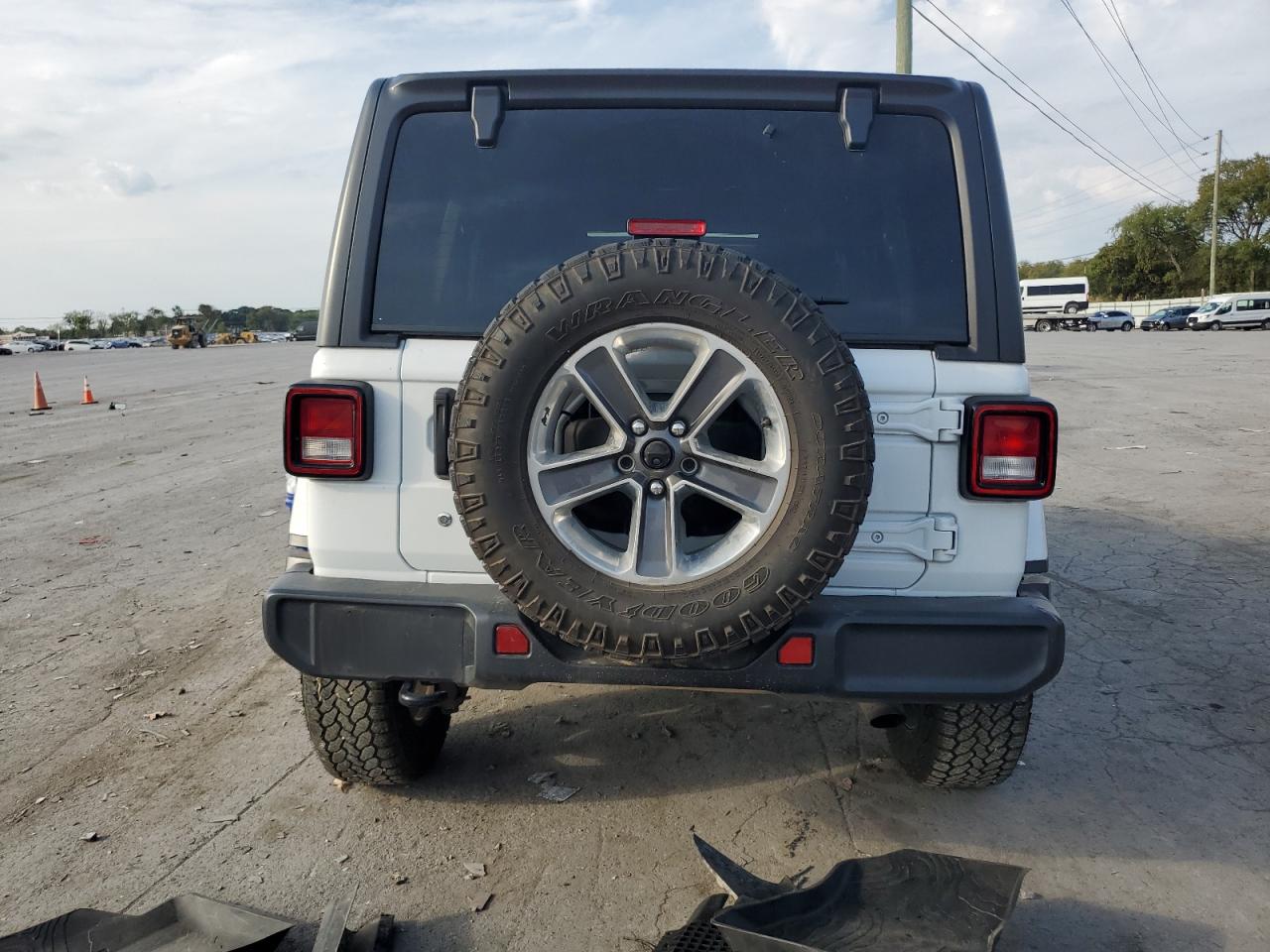 2020 Jeep Wrangler Unlimited Sahara VIN: 1C4HJXEN9LW247578 Lot: 70021494