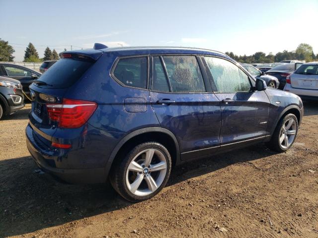  BMW X3 2017 Синий