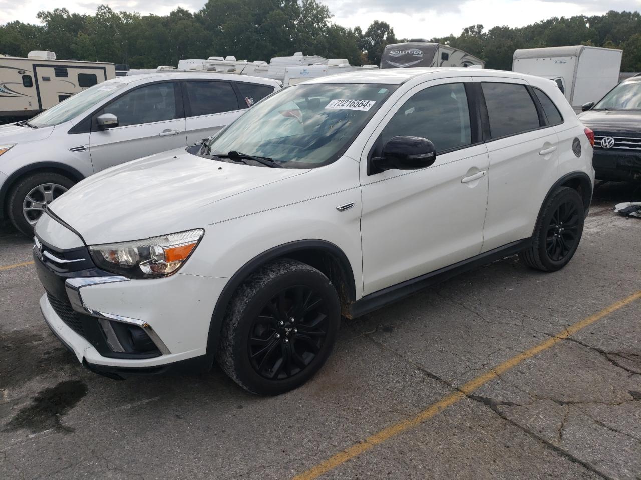 VIN JA4AP3AU2JZ021278 2018 MITSUBISHI OUTLANDER no.1