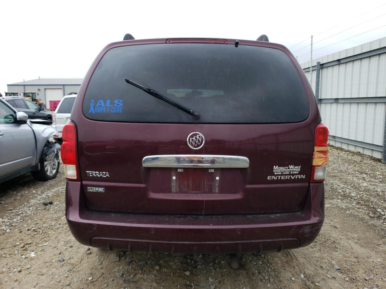 2007 Buick Terraza Incomplete VIN: 4GLDV13W87D205043 Lot: 72625444