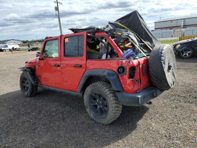  JEEP WRANGLER 2022 Красный