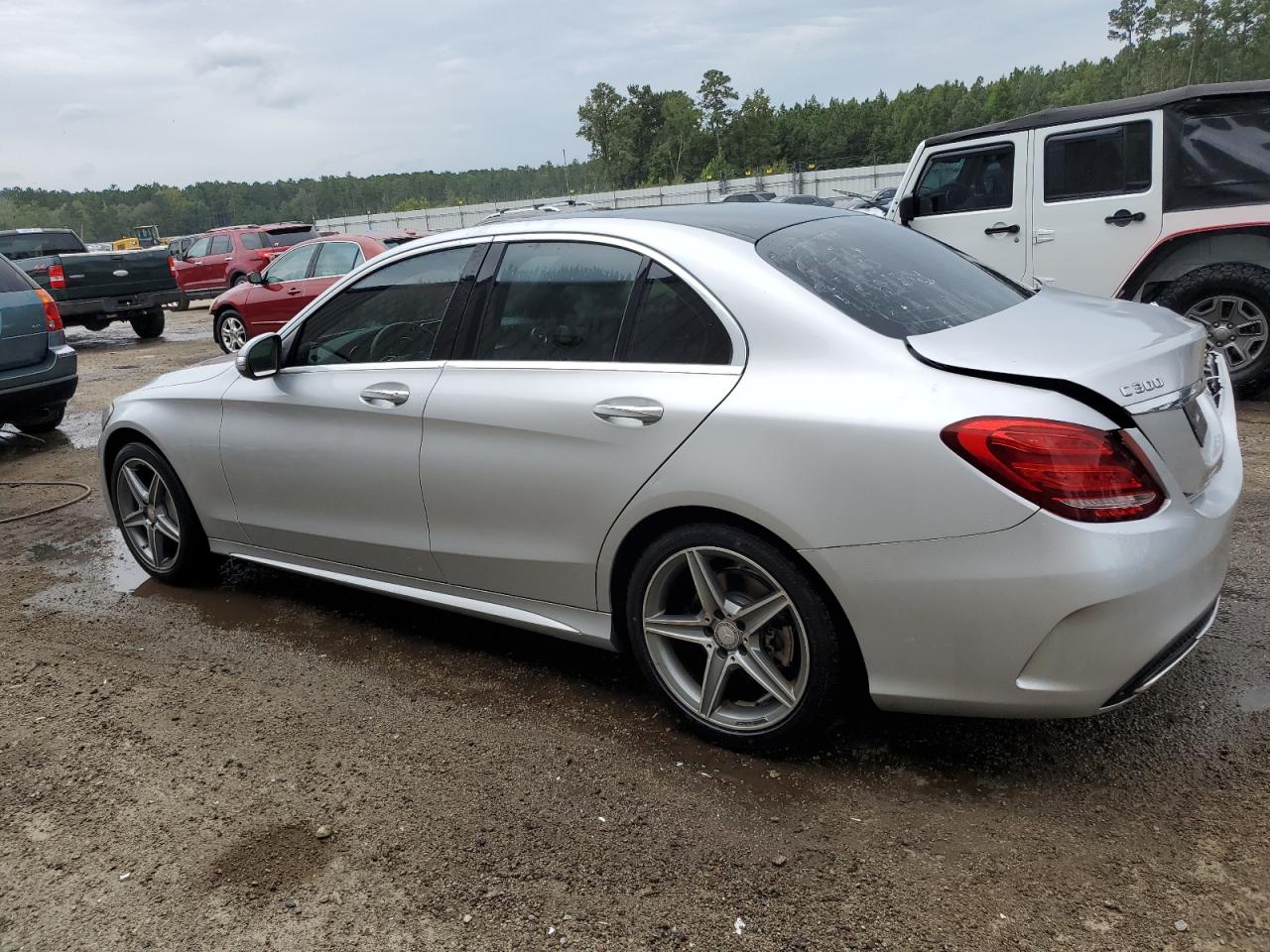 55SWF4KB4FU010568 2015 MERCEDES-BENZ C CLASS - Image 2