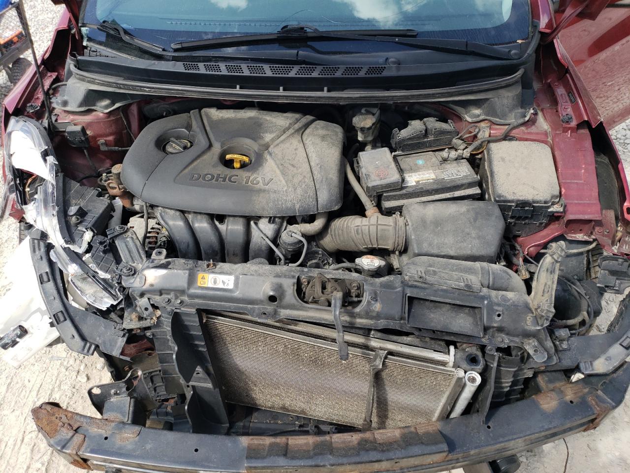 2013 Hyundai Elantra Gls VIN: 5NPDH4AEXDH246221 Lot: 72090274