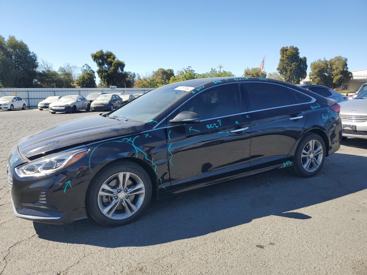 5NPE34AF7JH672942 2018 HYUNDAI SONATA - Image 1