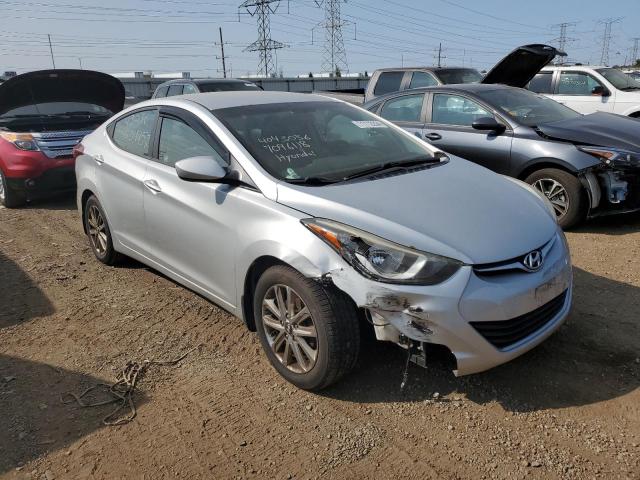  HYUNDAI ELANTRA 2015 Srebrny