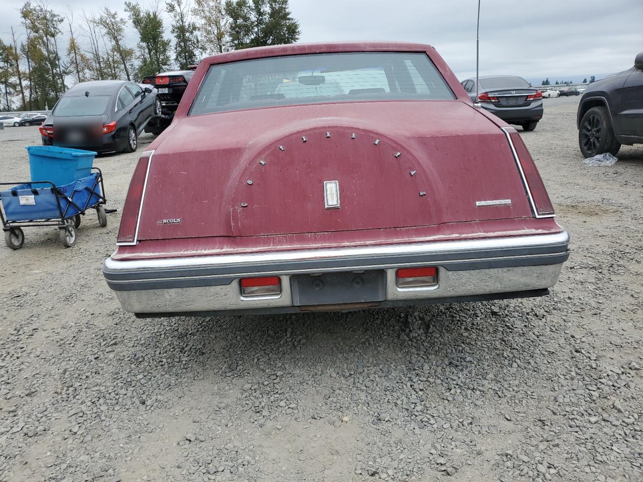 1983 Lincoln Continental VIN: 1MRBP97F1DY632836 Lot: 71770754