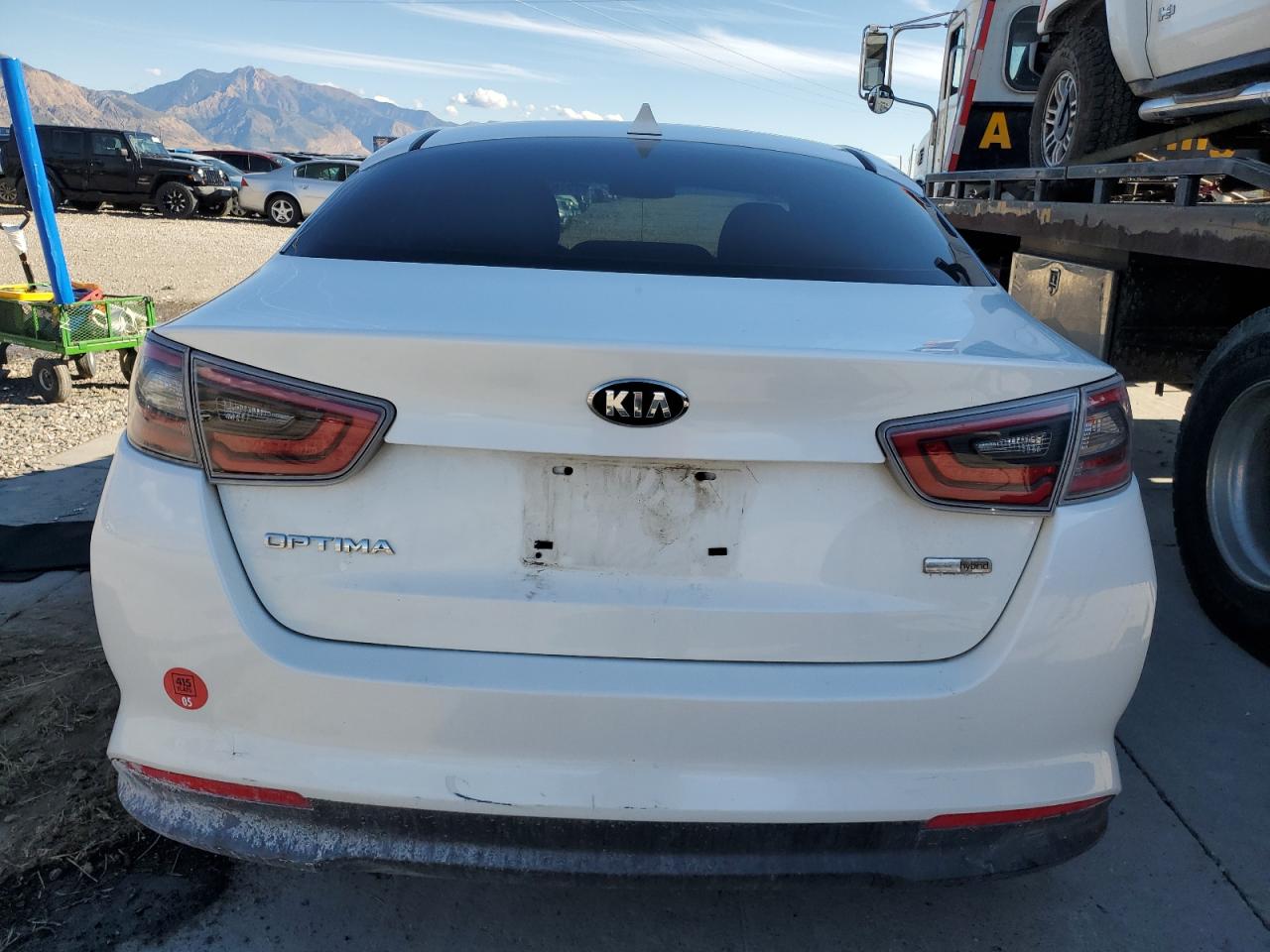 2014 Kia Optima Hybrid VIN: KNAGM4AD2E5065242 Lot: 72187224