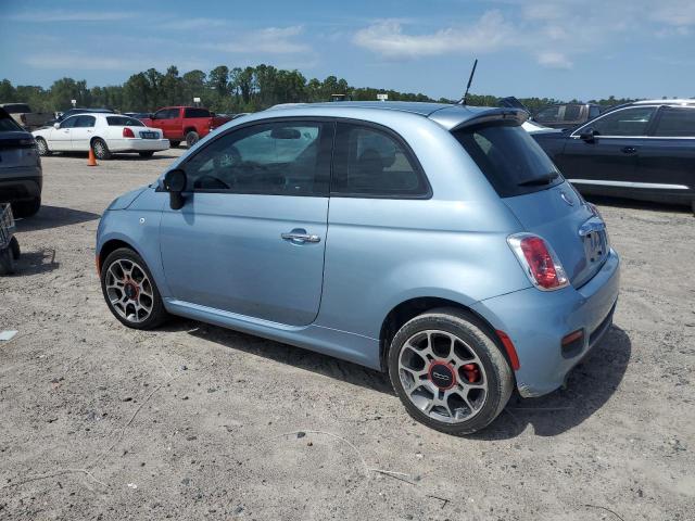 Хэтчбеки FIAT 500 2015 Синий