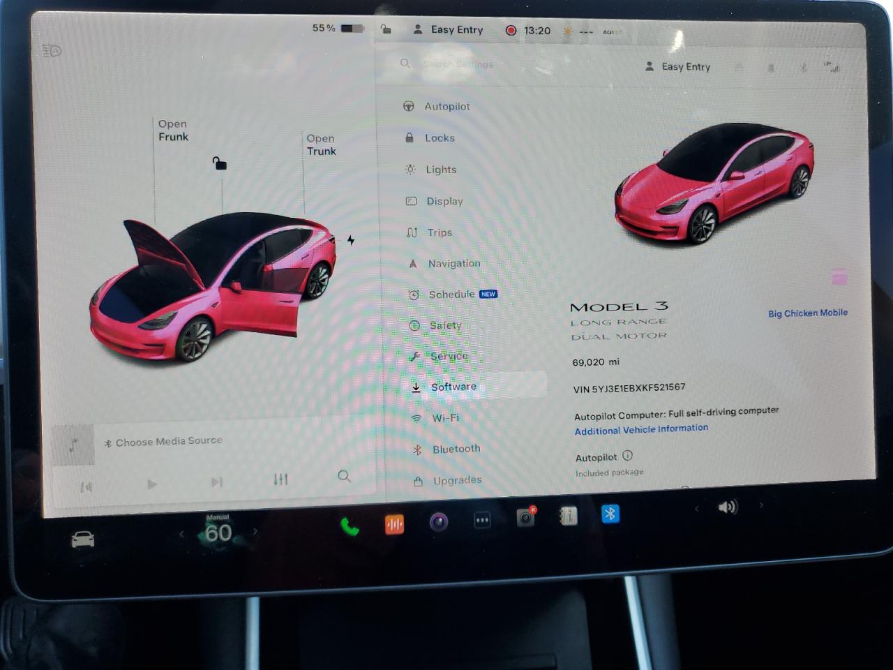 5YJ3E1EBXKF521567 2019 Tesla Model 3