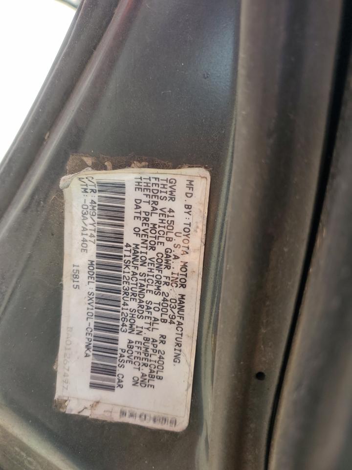 4T1SK12E3RU412643 1994 Toyota Camry Le