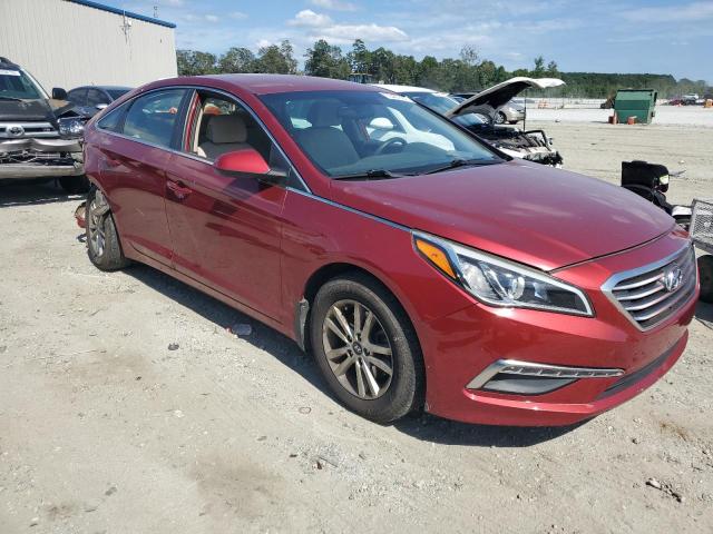 Sedans HYUNDAI SONATA 2015 Czerwony