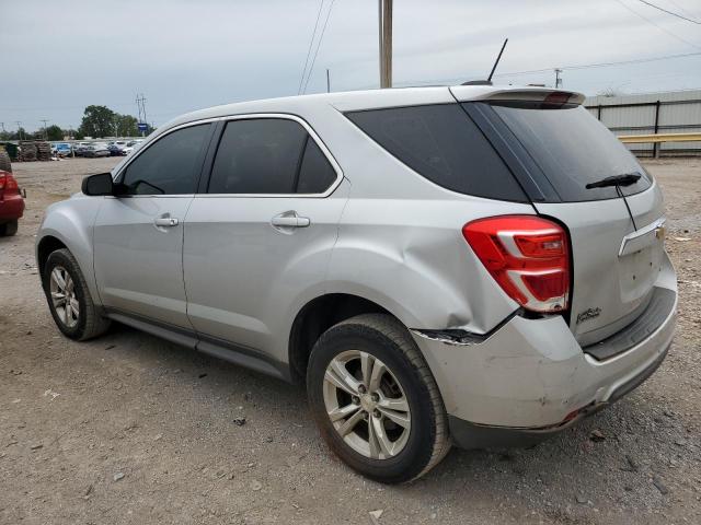  CHEVROLET EQUINOX 2016 Silver